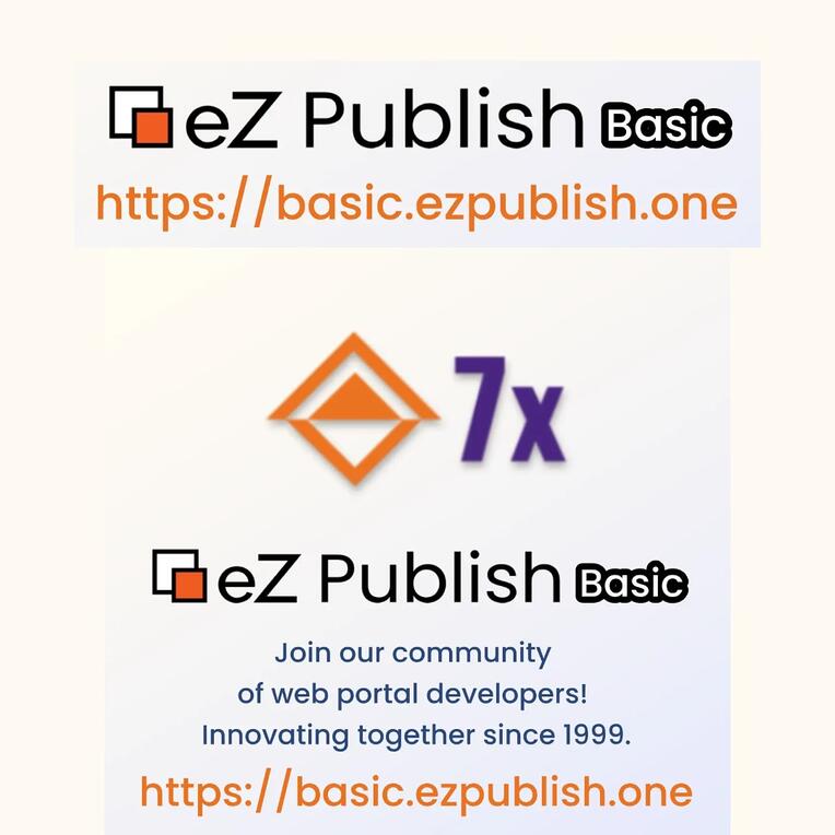 I am doing regular updates to eZ Publish Basic as part of my daily routine to ensure stable completion of primary development, testing, integration, and documentation of the cms platform. This project represents healthy growth of the software to deliver a