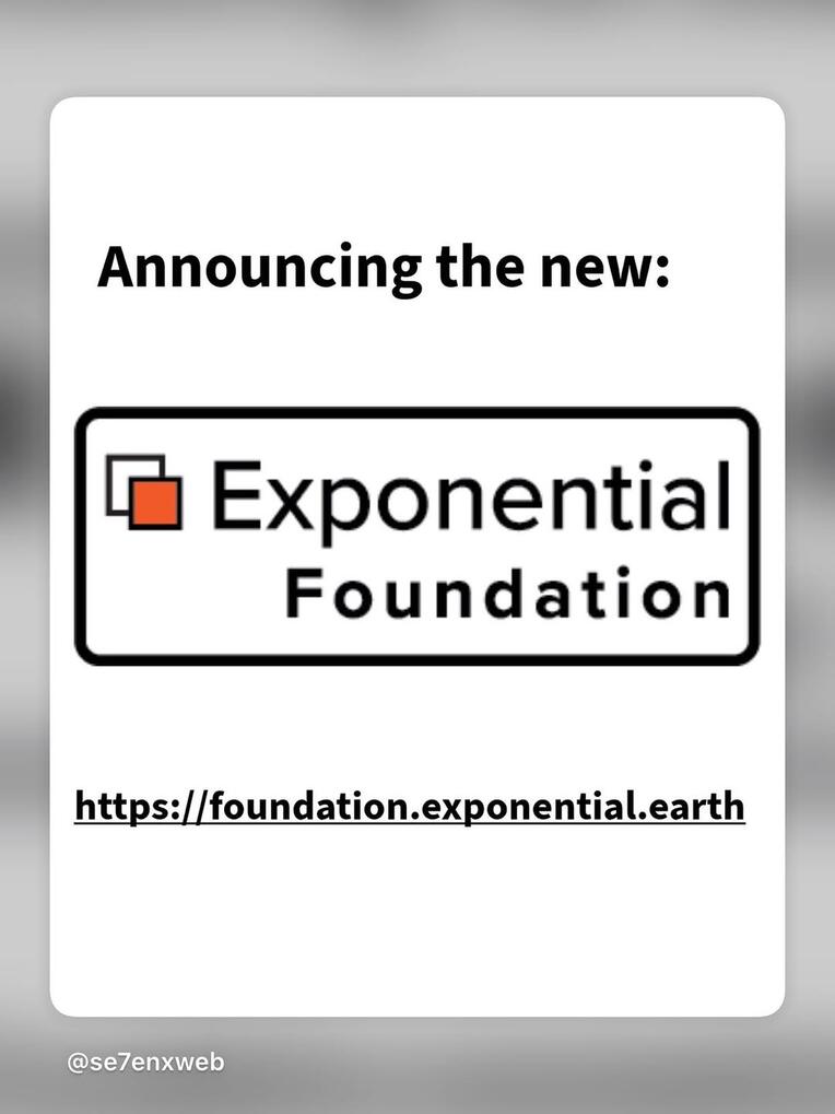 So I am now announcing the Exponential Foundation! The foundation formed to ensure the continued use and development of the Exponential CMS / Open Source Project. We aim to provide new materials to help support our Exponential community and ecosystem deve