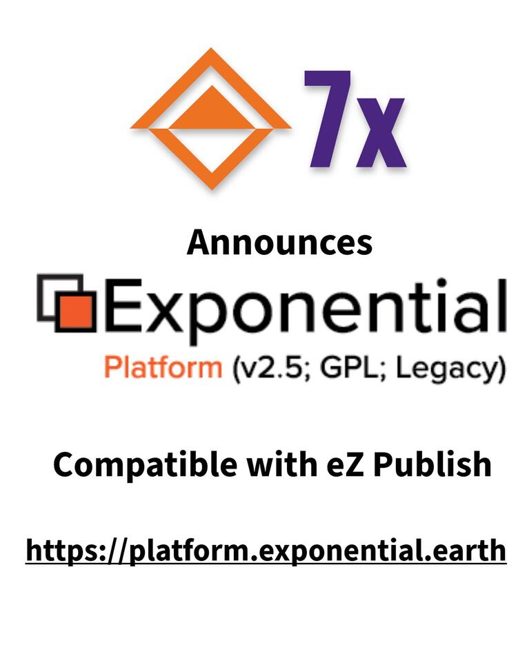 What an exciting month this has been for me working on new versions of the CMS platform called Exponential. Exponential is compatible with eZ Publish. This post is about Exponential Platform Legacy 2.5.0.0 which was released for download and use on 08/25/